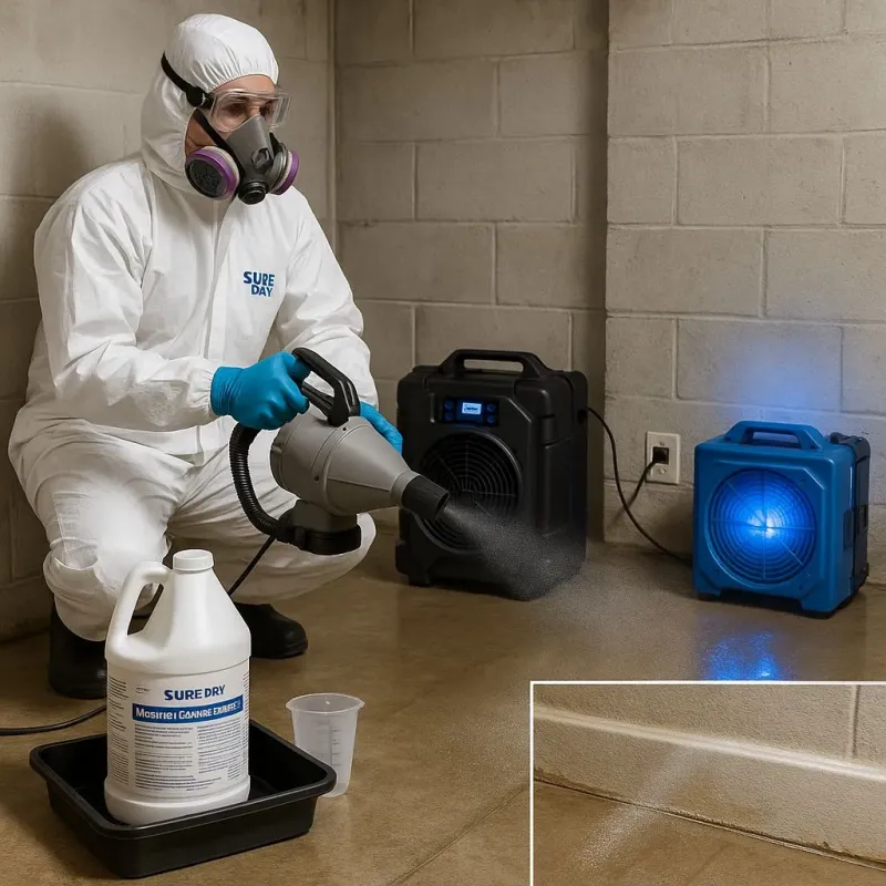 Sanitization and Odor Removal process in Watervliet, MI