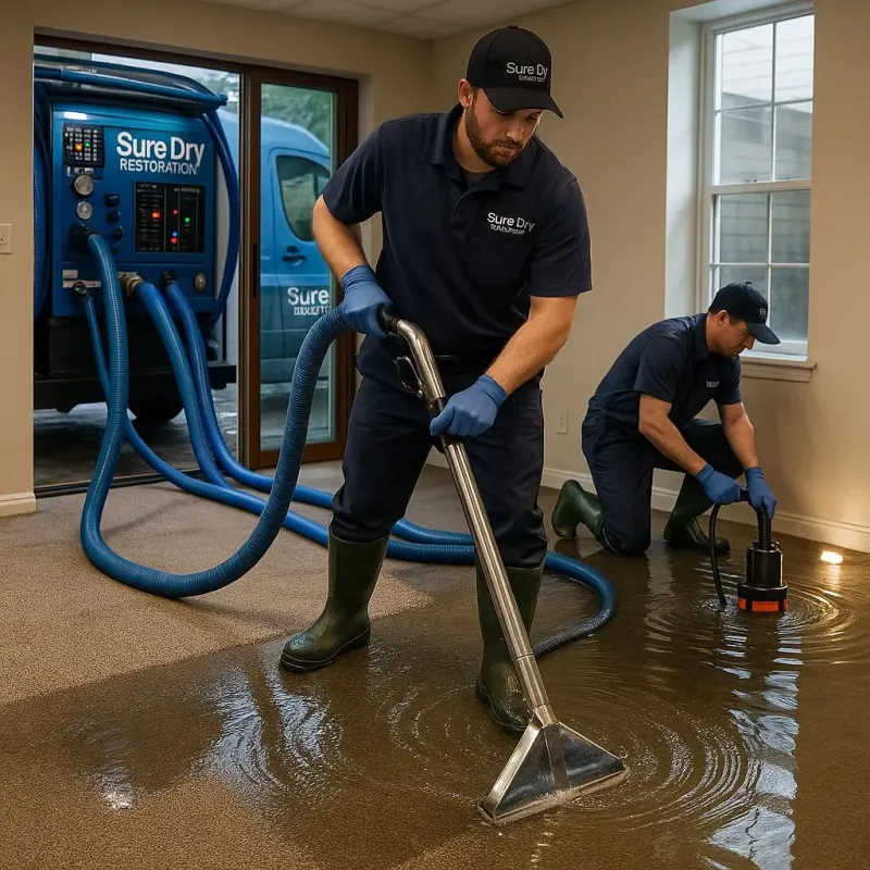 Water Extraction and Removal process in Watervliet, MI